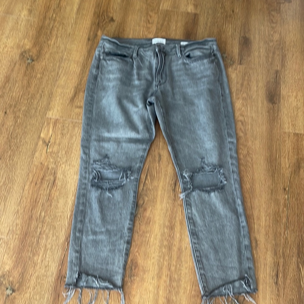 Frame ripped jeans